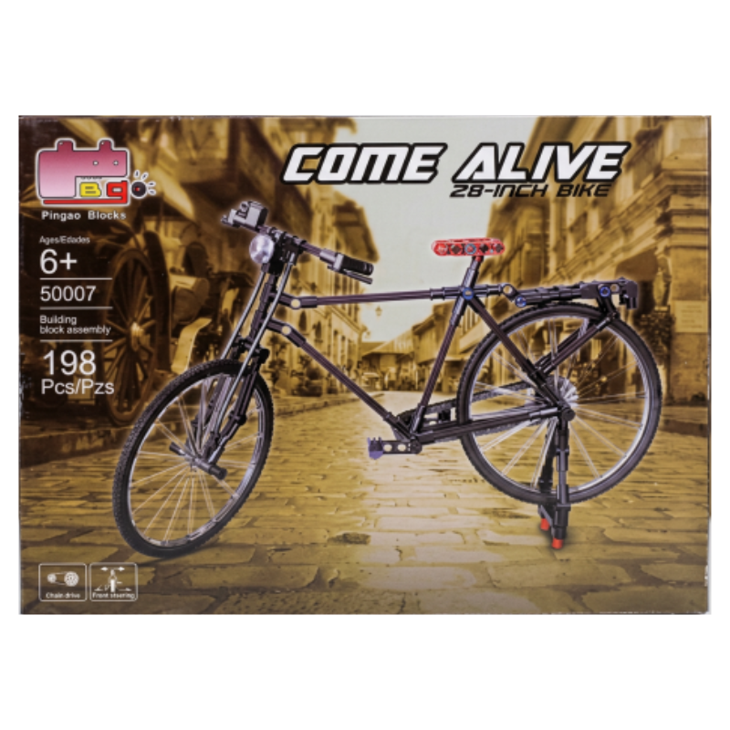 Come Alive Bicycle Building Blocks Set