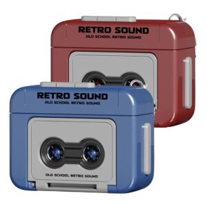 Retro Tape recorder Keychain With Recording