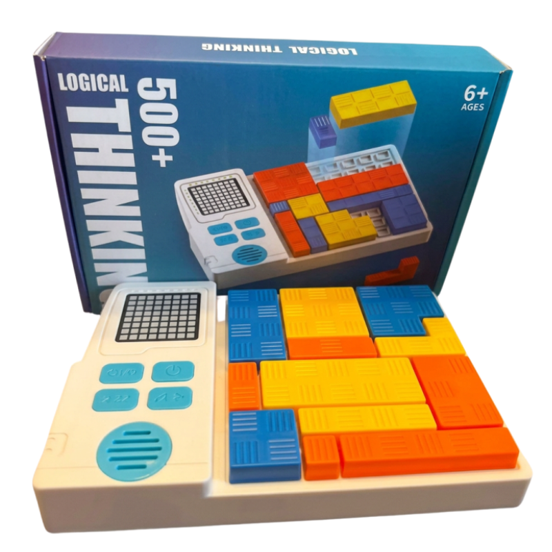 Smart Logical Thinking Console (500+ Challenges) – Electronic Brain Teaser Puzzle for Kids